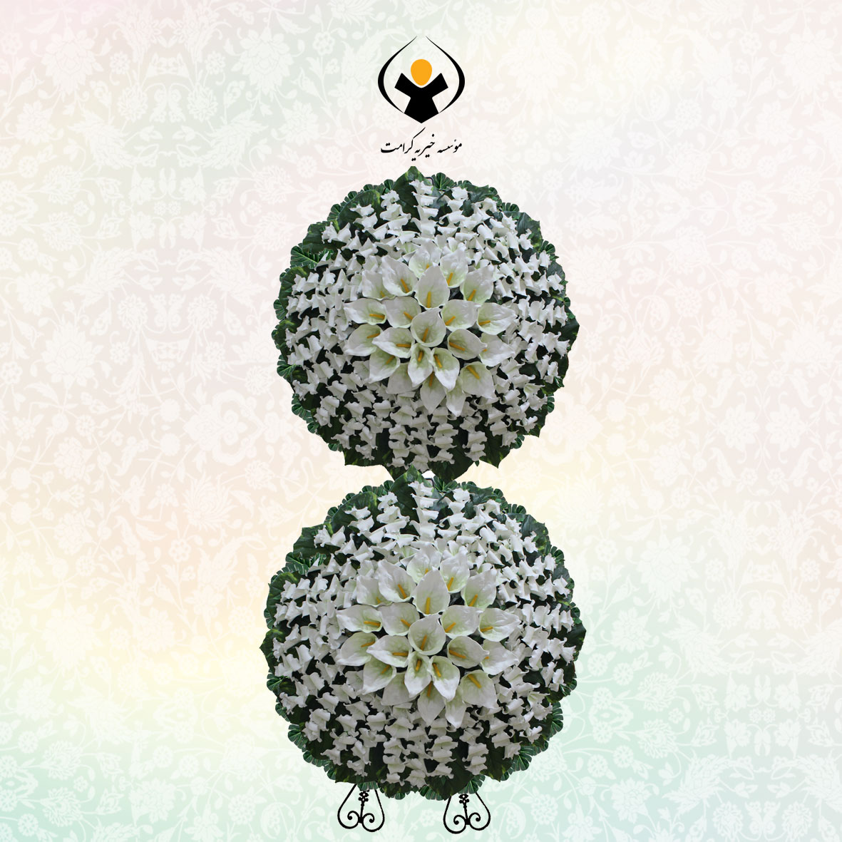 تاج گل دو طبقه